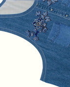 Miho | ノースリーブデニム風ドレス