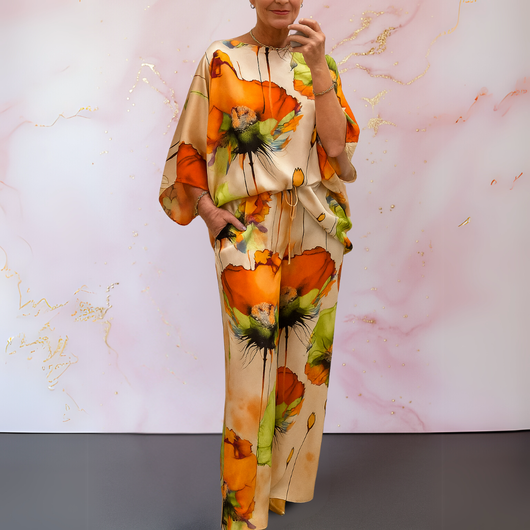 Minami | サテンツーピース女性用セット