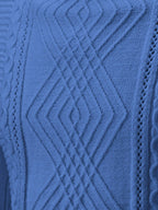 Kota｜メンズ スリムフィット スタンドカラー セーター