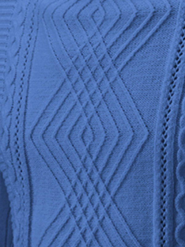 Kota｜メンズ スリムフィット スタンドカラー セーター