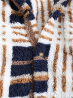 Manabu｜メンズ クラシック チェック フリース ラペル ジャケット