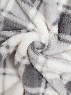 Hotaka｜メンズ クラシックチェック フェイクファージャケット