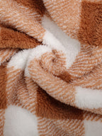 Hotaka｜メンズ クラシックチェック フェイクファージャケット