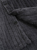 Kunio | メンズ フリース ボタンアップ ジャケット