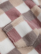 Hotaka｜メンズ クラシックチェック フェイクファージャケット