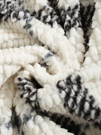 Isamu｜メンズ ヴィンテージチェック フリースラペルジャケット