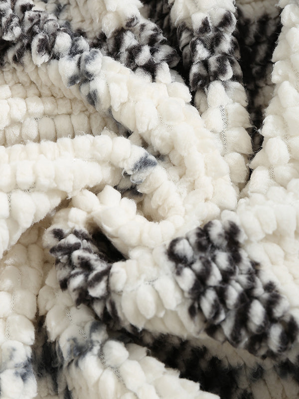 Isamu｜メンズ ヴィンテージチェック フリースラペルジャケット