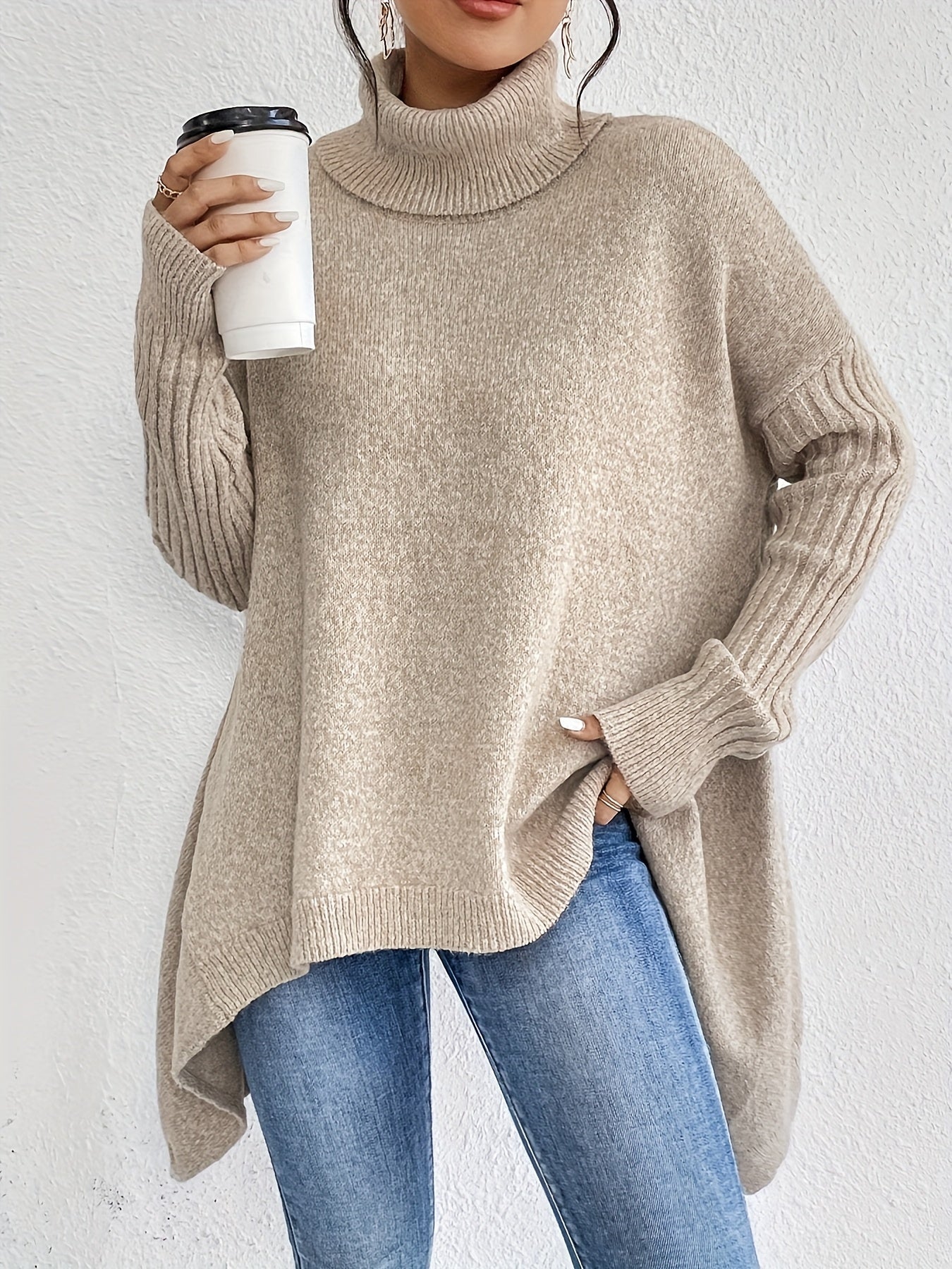 Keina | オーバーサイズポロセーター