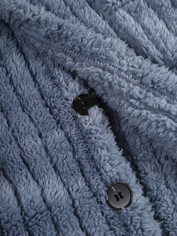 Kunio | メンズ フリース ボタンアップ ジャケット