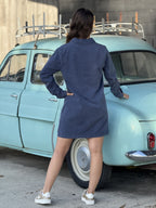 Mayu｜長袖デニムワンピース