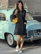 Mayu｜長袖デニムワンピース