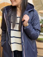 Megumi｜キャメルジップアップバイカージャケット