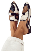 Nanaka | 抽象パターンのローファー