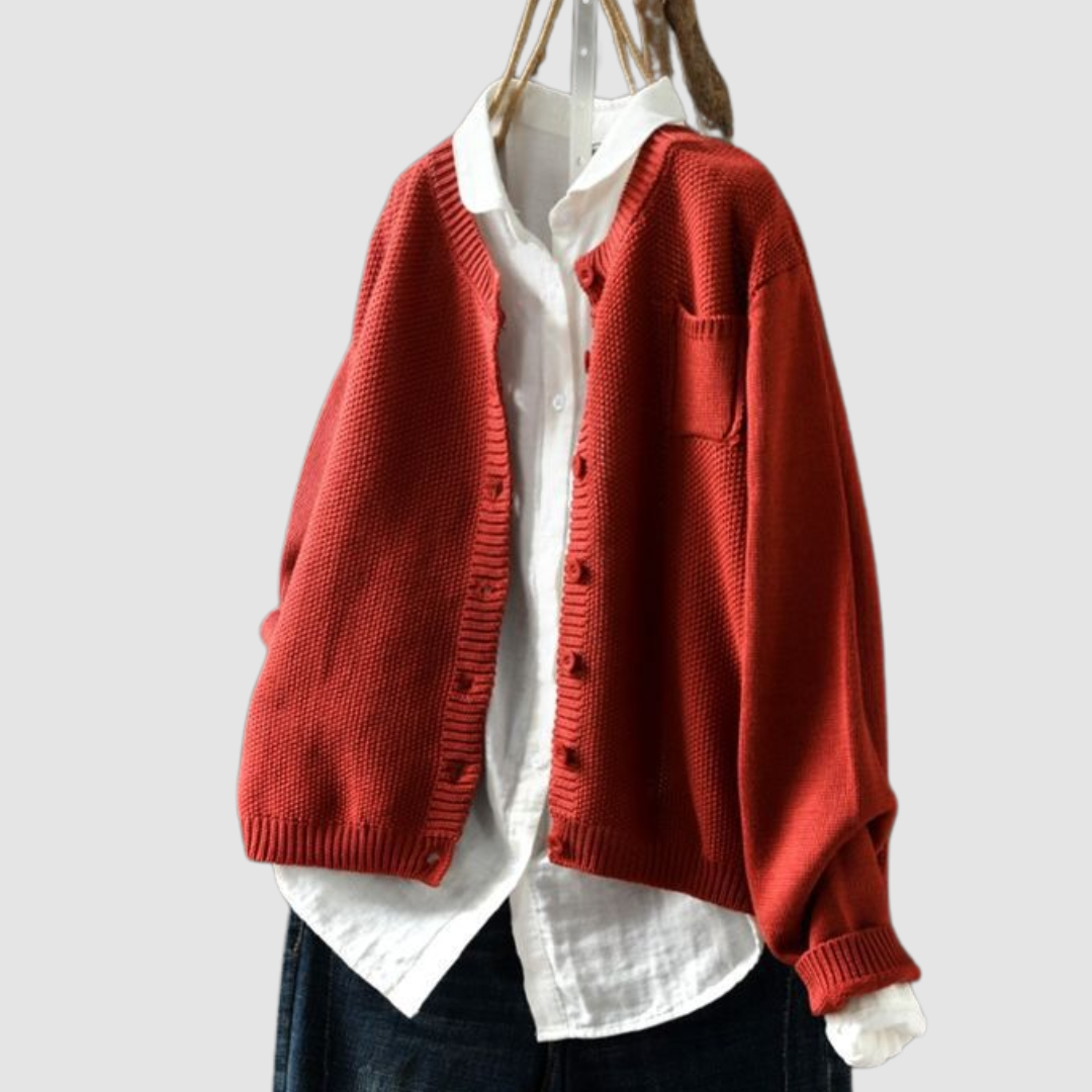 Ayame | コージー ニット カーディガン