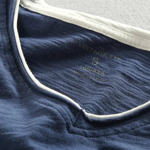 Akihiko | コットン長袖シャツ