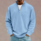 Bunji | エレガンスコンフォートのハーフジッププルオーバー