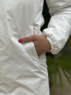 Megumi｜キャメルジップアップバイカージャケット