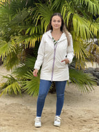 Megumi｜キャメルジップアップバイカージャケット