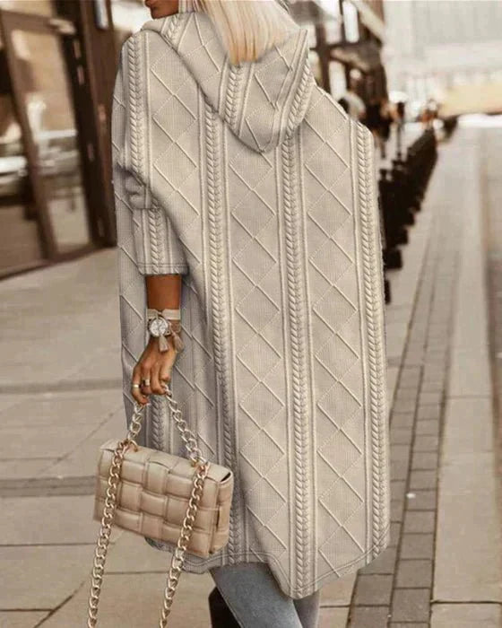 Asami | エクステンデッドレングスフーデッドカーディガン