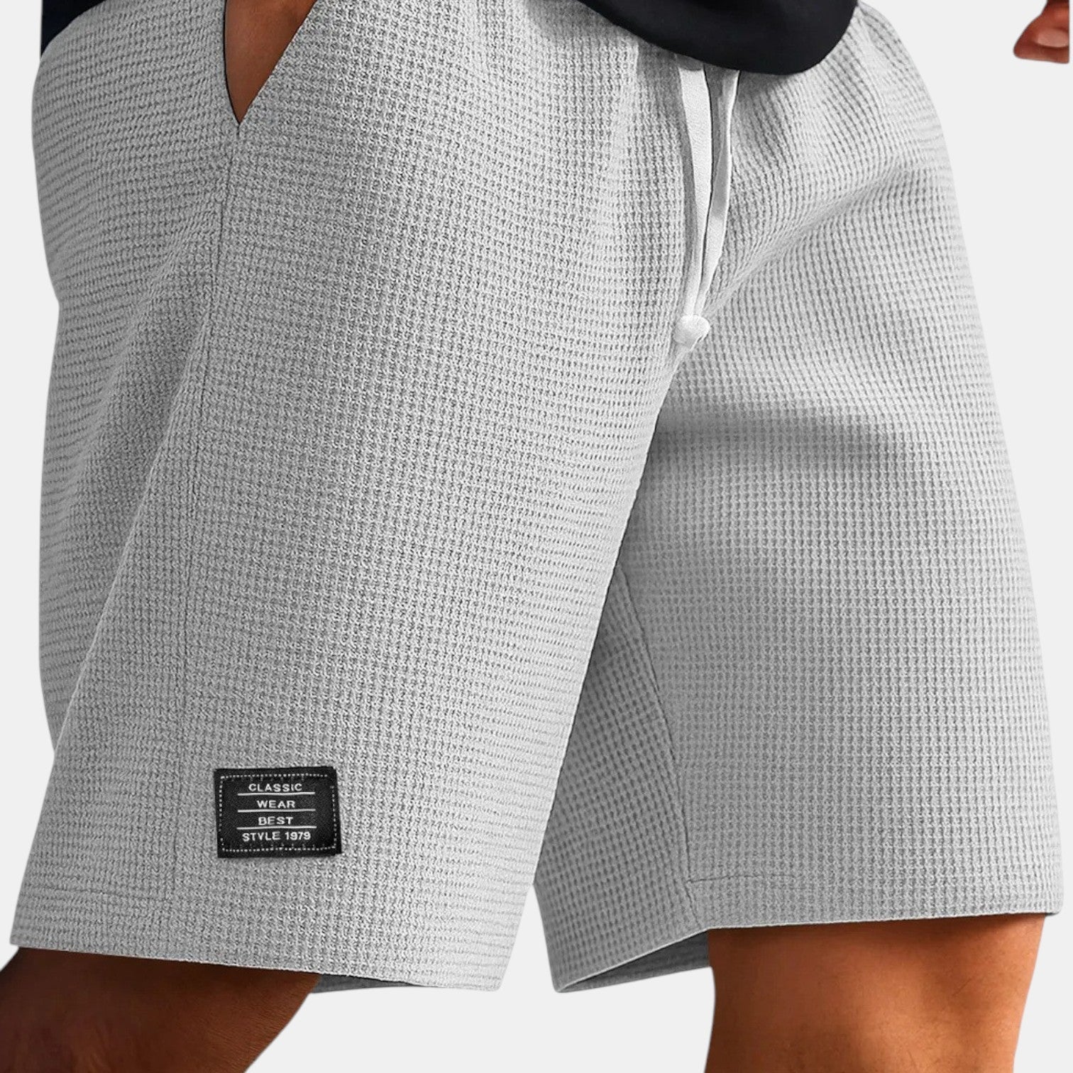 FABIO ストレッチワッフルショーツ